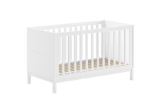 Babymöbel-Set >Eva< (4-teilig) in Weiß - 148,8x196,2x57,8 (BxHxT)