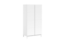 Babymöbel-Set >Eva< (4-teilig) in Weiß - 98,5x196,2x57,8 (BxHxT)