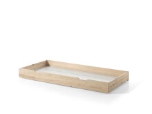 Hausbett >Cabane< Bettschublade, Kiefer natur, Kiefer teilmassiv - 208x169x98cm (BxHxT)