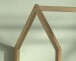 Hausbett >Cabane< Bettschublade, Eiche natur, Eiche teilmassiv - 208x169x98cm (BxHxT)