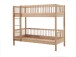 Etagenbett >Fagus< Bettpfosten geteilt, Buche massiv - 207,5x175,4x97,5 (BxHxT)