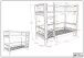 Etagenbett >Fagus< Bettschublade, Buche massiv natur lackiert - 207,5x175,4x97,5 (BxHxT)