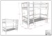Etagenbett >Fagus< Rausfallschutz, Buche massiv - 207,5x175,4x97,5 (BxHxT)