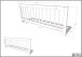 Einzelbett >Fagus< Rausfallschutz, Buche massiv - 207,5x68x97,5 (BxHxT)