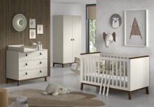 Babyzimmer-Komplettset >Sezane< (4-teilig) in Clay...