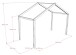 Hausbett >Dallas< in Kiefer Natur, Kiefer massiv - 210x170x97cm (BxHxT)