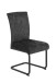 Freischwinger >RACHEL I S< (4er-Set) Federkorb, bis 140kg, Anthrazit - 46x96x60 (BxHxT)
