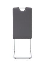 Freischwinger >RUBY S< (2er-Set) bis 140kg, in Grau - 44x103x60 (BxHxT)