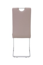 Freischwinger >RUBY S< (2er-Set) bis 140kg, Cappuccino - 44x103x60 (BxHxT)