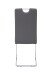 Freischwinger >RUBY S< (4er-Set) bis 140kg, Grau - 44x103x60 (BxHxT)