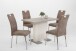 4-Fußstuhl >SUSI II S< (2er-Set) in Vintage Beige - 44x98x61 (BxHxT)