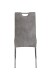 4-Fußstuhl >SUSI II S< (4er-Set) in Vintage Grau - 44x98x61 (BxHxT)