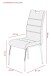 4-Fußstuhl >SUSI II S< (4er-Set) in Vintage Beige - 44x98x61 (BxHxT)