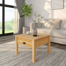 Couchtisch >Lyon<mit 1 Schublade in Natur, Kiefer -...