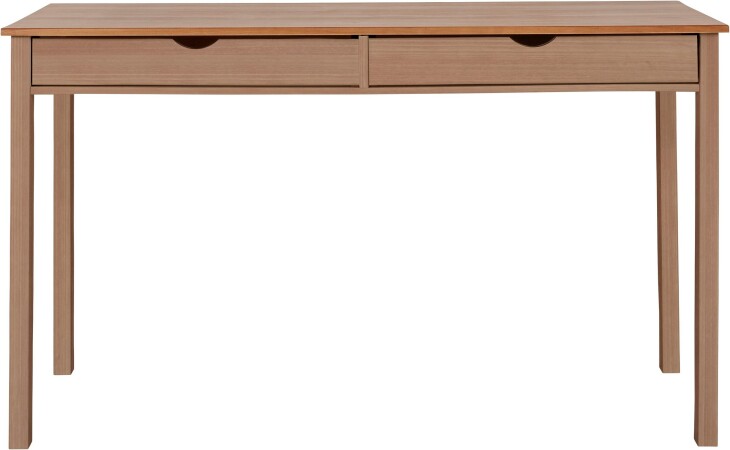 Schreibtisch>Genova< in Natur, Kiefer/MDF - 140x80x60cm (BxHxT)
