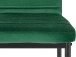 4-Fußstuhl >Milano< (4er-Set) in Grün, Samt - 42x98x53cm (BxHxT)