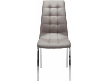4-Fußstuhl >Lienz< (2er-Set) in Braun, Polyurethan - 43x98x60cm (BxHxT)
