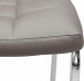 4-Fußstuhl >Lienz< (2er-Set) in Braun, Polyurethan - 43x98x60cm (BxHxT)