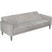 Schlafsofa >Aarhus< in Hellgrau, Stoff - 213x81x86cm (BxHxT)