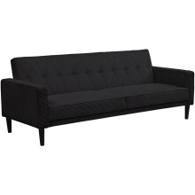 Schlafsofa >Aarhus< in Anthrazit, Cord -...