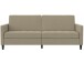Schlafsofa >Palermo< in Leinenoptik, Cappuccino- 207x86x86 (BxHxT)
