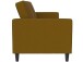 Schlafsofa >Palermo< in Leinenoptik, Curry - 207x86x86 (BxHxT)