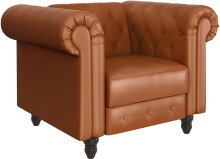 Loungesessel >Firenze< Relaxfunktion, Braun -...