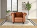 Loungesessel >Firenze< Relaxfunktion, Braun - 111x83x87cm (BxHxT)
