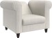 Loungesessel >Firenze II< Relaxfunktion, Cord creme-weiß - 111x83x87cm (BxHxT)