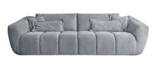 Big-Sofa >Andrew< Bezug Onega grau - 280x82x115cm...