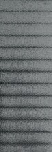 Polsterecke >Anselm< in grau, Cord Hydra - 333x90x223cm (BxHxT)