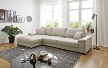 Polsterecke >Anselm< in beige, Vega - 321x90x177cm...