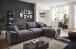 Polsterecke >Anselm< in grau, Cord Hydra - 321x90x177cm (BxHxT)