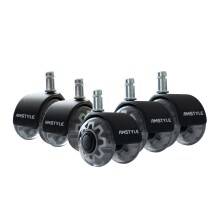 Stuhlrolle >SPM1.977< (5stk) Universalrollen in...