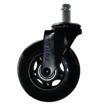 Stuhlrolle >SPM1.980< Universalrollen, in Schwarz -...