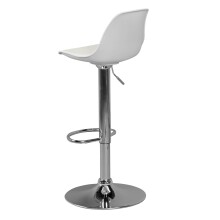 Barhocker >KORSIKA< in Weiß - 40x104x40cm (BxHxT)