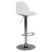 Barhocker >KORSIKA< in Weiß - 40x104x40cm (BxHxT)