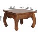 Beistelltisch >WL1.221< in Sheesham, Massivholz - 60x40x60cm (BxHxT)