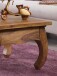 Beistelltisch >WL1.221< in Sheesham, Massivholz - 60x40x60cm (BxHxT)