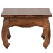 Beistelltisch >WL1.221< in Sheesham, Massivholz - 60x40x60cm (BxHxT)