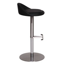 Barhocker >WL1.281< in Schwarz - 43x90x43cm (BxHxT)