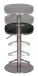 Barhocker >WL1.293< in Schwarz - 82x38cm (HxD)