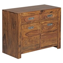 Sideboard >MUMBAI< in Sheesham, Massivholz -...