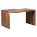 Schreibtisch >BOHA< in Sheesham, Massivholz - 140x76x80cm (BxHxT)