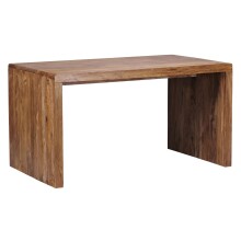 Schreibtisch >BOHA< in Sheesham, Massivholz - 160x76x80cm (BxHxT)