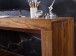 Schreibtisch >BOHA< in Sheesham, Massivholz - 180x76x90cm (BxHxT)