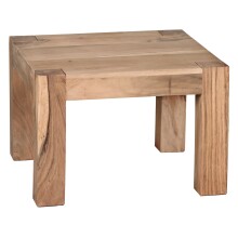 Couchtisch >WL1.443< in Akazie, Massivholz -...
