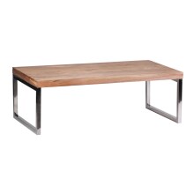 Couchtisch >GUNA< in Akazie, Massivholz / Metall...