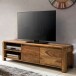 Lowboard >BOHA< in Sheesham, Massivholz - 140x40x35cm (LxHxT)