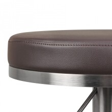 Barhocker >WL1.612< in Braun - 82x38cm (HxD)